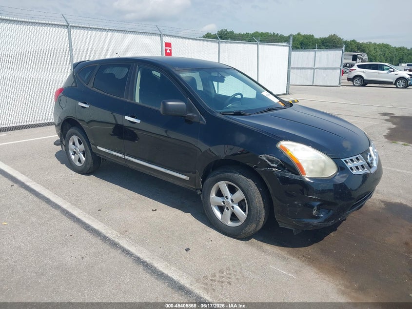 2013 Nissan Rogue VIN JN8AS5MT0DW500263 IAAI salvage auction — SIDE, Clear (Indiana), sold $225 on 2026-07-23 (photo 1)