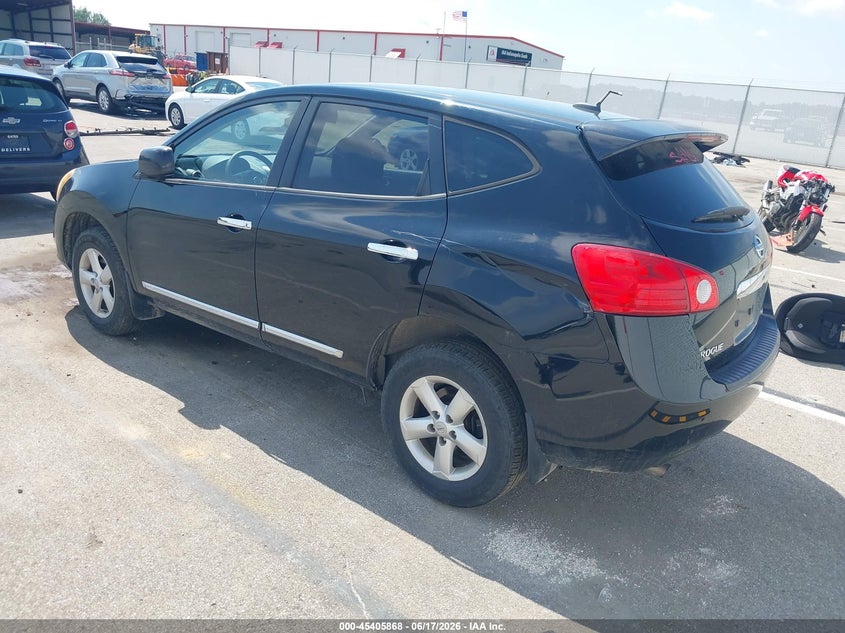 2013 Nissan Rogue VIN JN8AS5MT0DW500263 IAAI salvage auction — SIDE, Clear (Indiana), sold $225 on 2026-07-23 (photo 3)