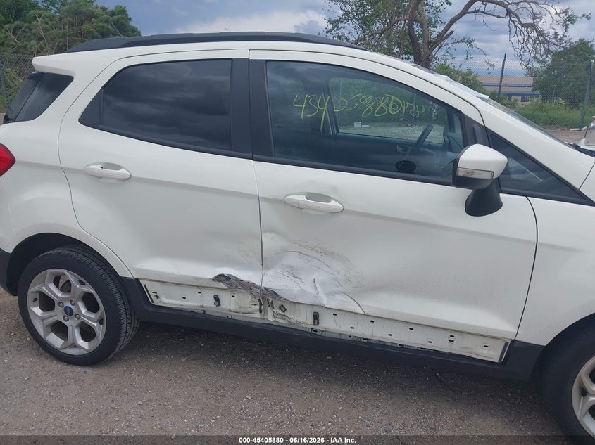 2021 Ford Ecosport VIN MAJ3S2GE4MC400111 IAAI salvage auction — RIGHT SIDE, Salvage Title, sold $25 on 2026-07-28 (photo 6)