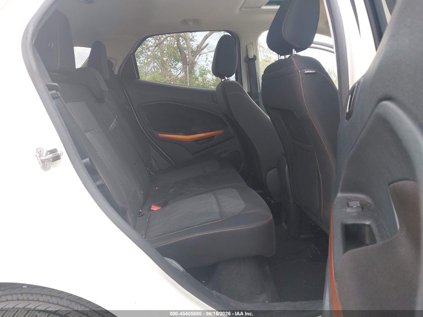 2021 Ford Ecosport VIN MAJ3S2GE4MC400111 IAAI salvage auction — RIGHT SIDE, Salvage Title, sold $25 on 2026-07-28 (photo 8)