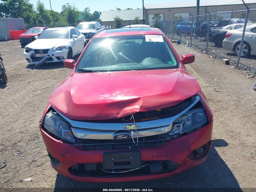 2011 Ford Fusion VIN 3FAHP0HA6BR316555 IAAI salvage auction — FRONT END, Clear (Virginia), sold $275 on 2026-07-18 (photo 6)