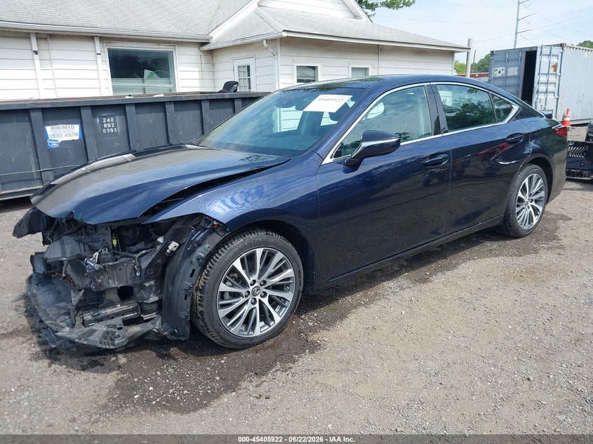2021 Lexus ES VIN 58ADZ1B15MU110404 IAAI salvage auction — FRONT END, Salvage - Greater Than 75% (Maryland), sold $12,100 on 2026-07-29 (photo 2)