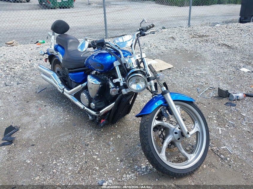 2011 Yamaha Xvs1300 VIN JYAVP33E3BA003624 IAAI salvage auction — FRONT END, Salvage (Illinois), sold $1,000 on 2026-08-29 (photo 1)