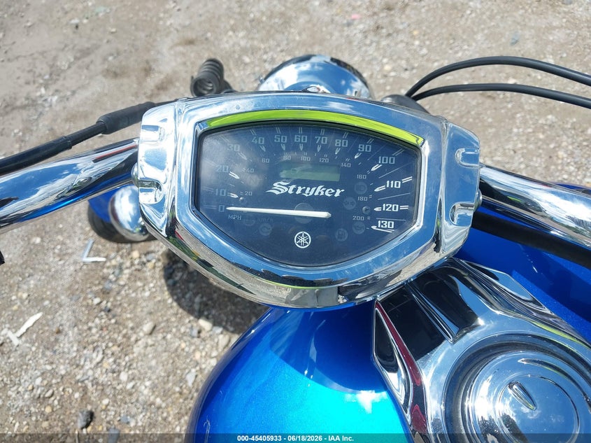 2011 Yamaha Xvs1300 VIN JYAVP33E3BA003624 IAAI salvage auction — FRONT END, Salvage (Illinois), sold $1,000 on 2026-08-29 (photo 7)
