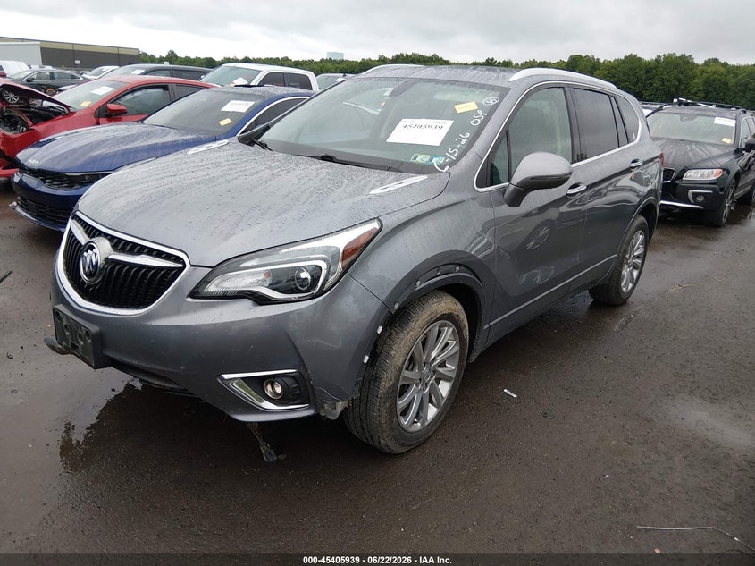 2019 Buick Envision VIN LRBFX2SA6KD021288 IAAI salvage auction — FRONT END, Salvage (Ohio), sold $3,650 on 2026-07-08 (photo 2)