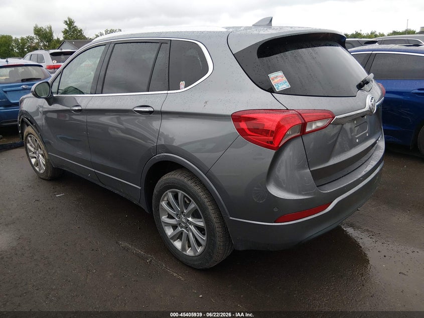 2019 Buick Envision VIN LRBFX2SA6KD021288 IAAI salvage auction — FRONT END, Salvage (Ohio), sold $3,650 on 2026-07-08 (photo 3)