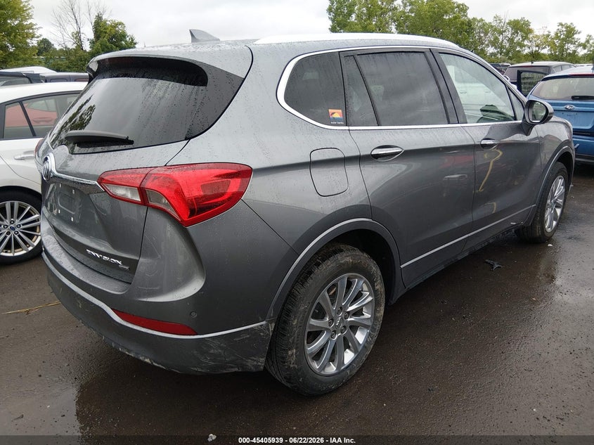2019 Buick Envision VIN LRBFX2SA6KD021288 IAAI salvage auction — FRONT END, Salvage (Ohio), sold $3,650 on 2026-07-08 (photo 4)