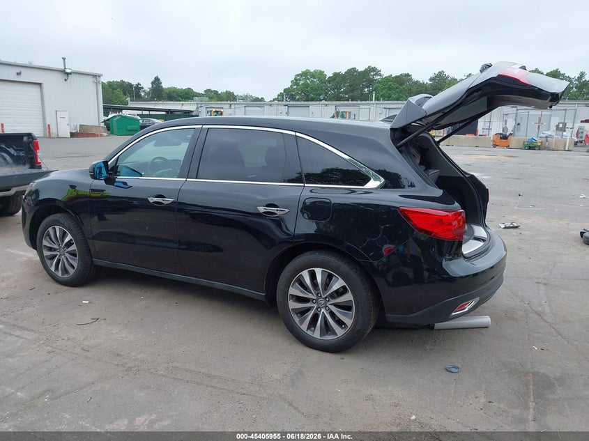 2016 Acura Mdx VIN 5FRYD4H44GB047189 IAAI salvage auction — SIDE, Mv-907A (New York), sold $3,900 on 2026-07-09 (photo 3)