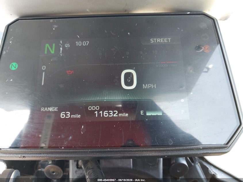 2024 Yamaha Mt VIN JYARN95E3RA000546 IAAI salvage auction — FRONT END, Rebuildable (Florida), sold $3,600 on 2026-07-28 (photo 7)