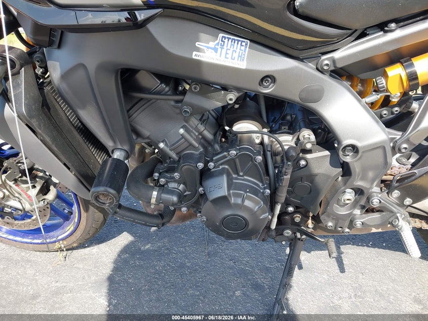 2024 Yamaha Mt VIN JYARN95E3RA000546 IAAI salvage auction — FRONT END, Rebuildable (Florida), sold $3,600 on 2026-07-28 (photo 9)