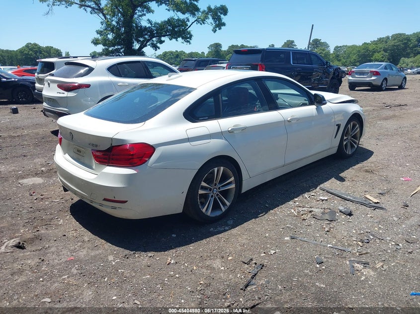 2015 BMW VIN WBA4A7C58FD414849 IAAI salvage auction — FRONT END, Salvage Title, sold $2,350 on 2026-08-04 (photo 4)