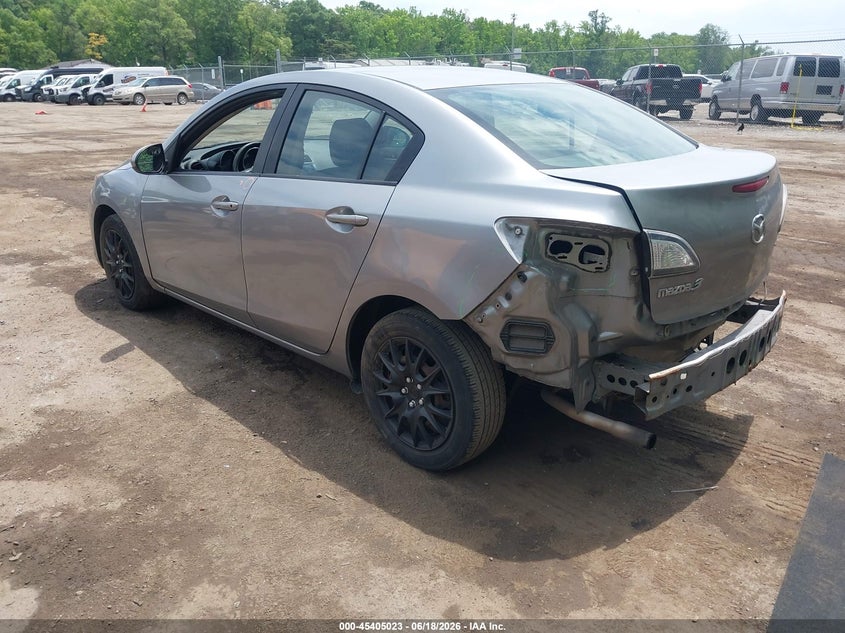 2013 Mazda 3 VIN JM1BL1U79D1705716 IAAI salvage auction — REAR END, Salvage - Greater Than 75% (Maryland), sold $900 on 2026-07-28 (photo 3)