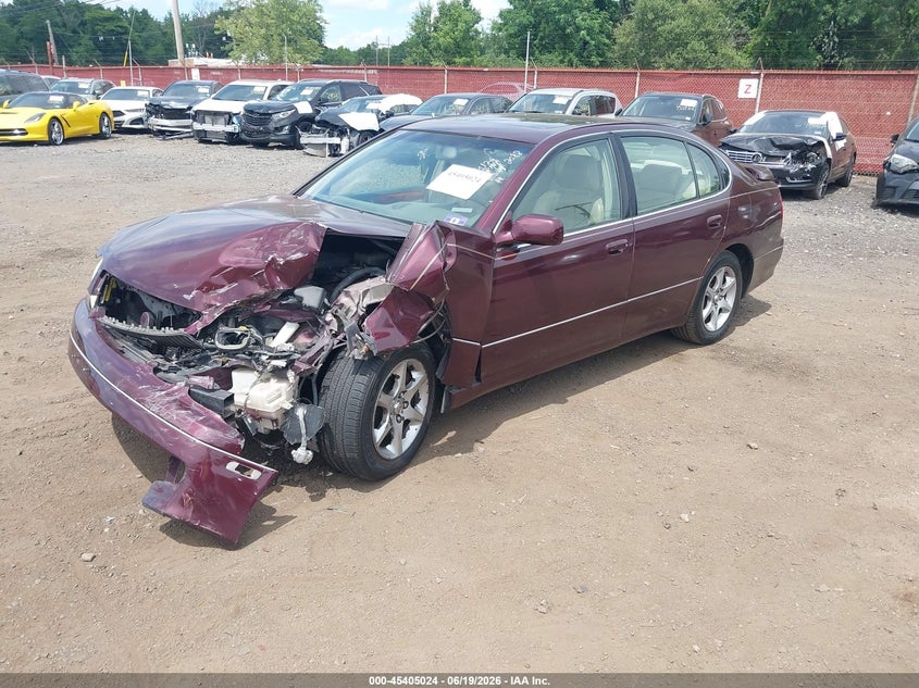 2004 Lexus Gs 300 VIN JT8BD69S640202088 IAAI salvage auction — FRONT END, Salvage (Idaho), sold $275 on 2026-07-15 (photo 2)