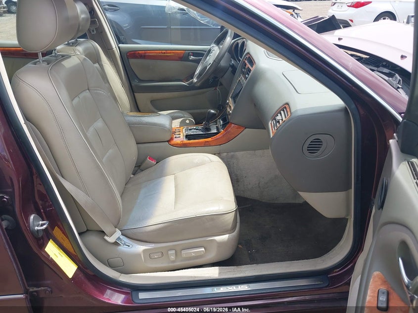 2004 Lexus Gs 300 VIN JT8BD69S640202088 IAAI salvage auction — FRONT END, Salvage (Idaho), sold $275 on 2026-07-15 (photo 5)