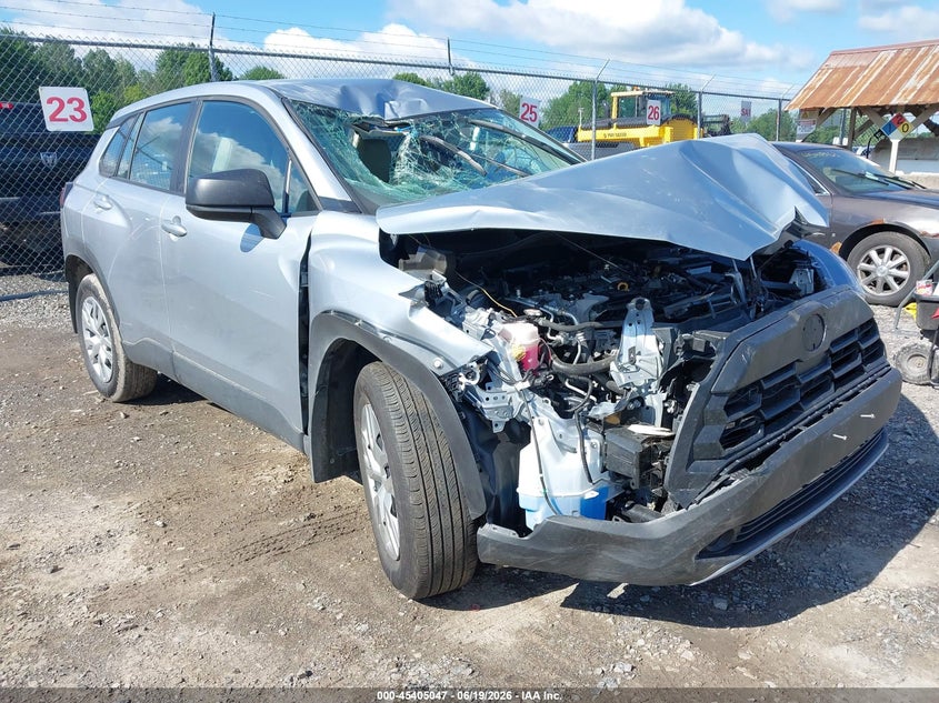 2026 Toyota Corolla cross VIN 7MUAAABG7TV169165 IAAI salvage auction — FRONT END, Salvage Title, sold $875 on 2026-07-30 (photo 1)