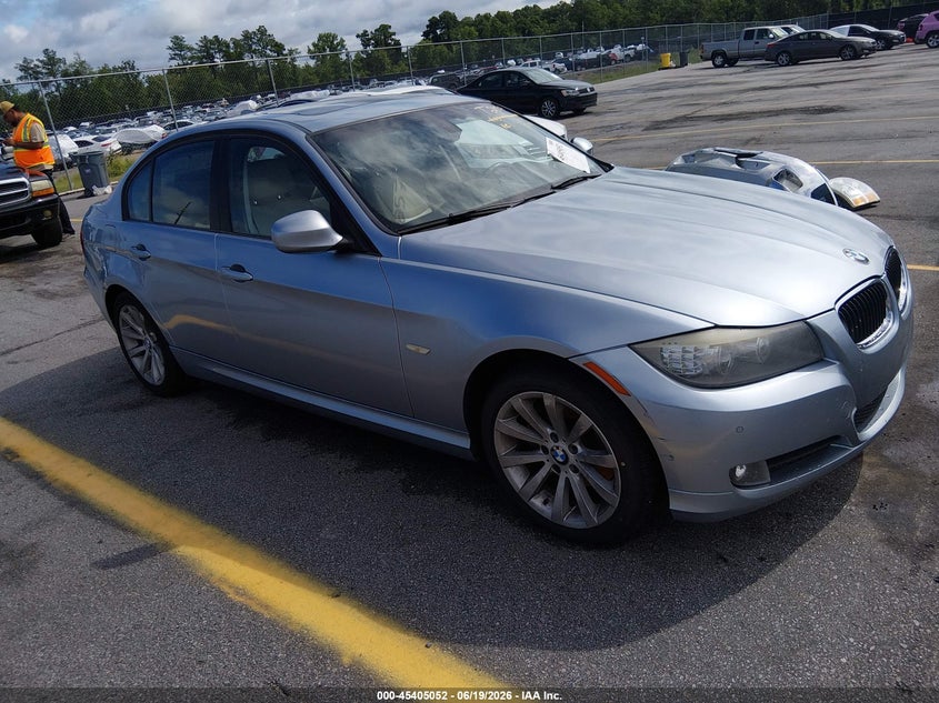 2011 BMW 3 series VIN WBAPH7C52BA802065 IAAI salvage auction — UNDERCARRIAGE, Salvage (South Carolina), sold $425 on 2026-07-08 (photo 1)