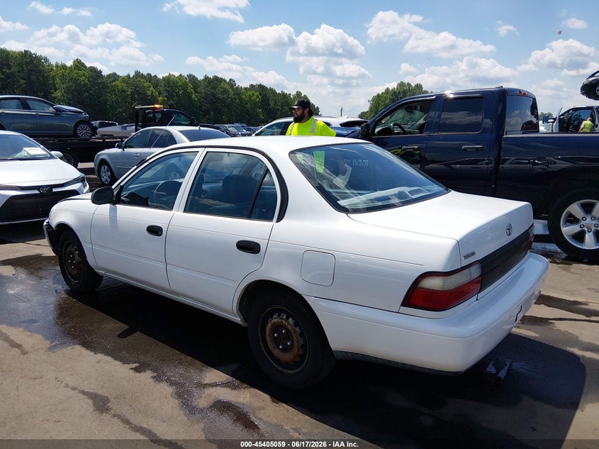 1997 Toyota Corolla VIN 1NXBA02E9VZ661617 IAAI salvage auction — FRONT END, Salvage (North Carolina), sold $325 on 2026-07-09 (photo 3)
