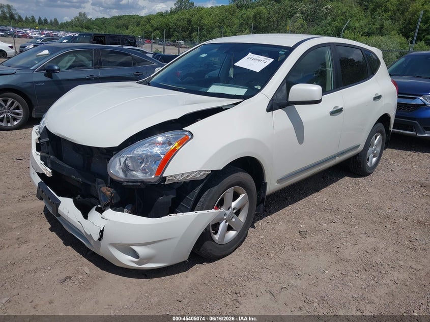 2013 Nissan Rogue VIN JN8AS5MT3DW004664 IAAI salvage auction — FRONT END, Salvage (Illinois), sold $425 on 2026-07-22 (photo 2)