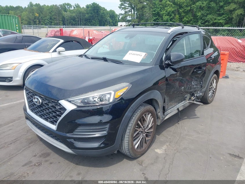 2020 Hyundai Tucson VIN KM8J33AL2LU210016 IAAI salvage auction — LEFT SIDE, Salvage Title, sold $25 on 2026-07-29 (photo 2)