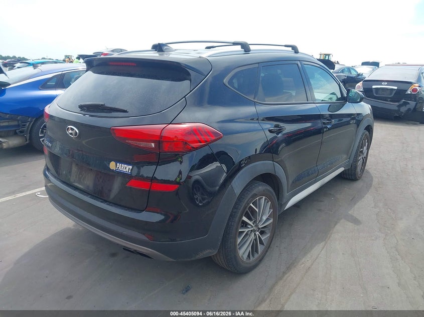 2020 Hyundai Tucson VIN KM8J33AL2LU210016 IAAI salvage auction — LEFT SIDE, Salvage Title, sold $25 on 2026-07-29 (photo 4)