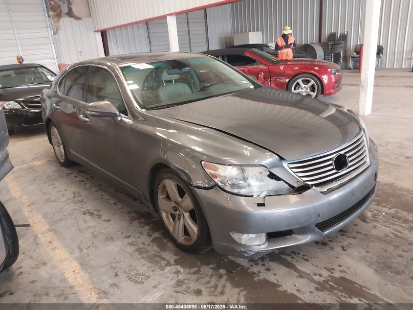 2012 Lexus Ls 460 VIN JTHBL5EF9C5112814 IAAI salvage auction — NORMAL WEAR, Original (Texas), sold $1,300 on 2026-07-15 (photo 1)