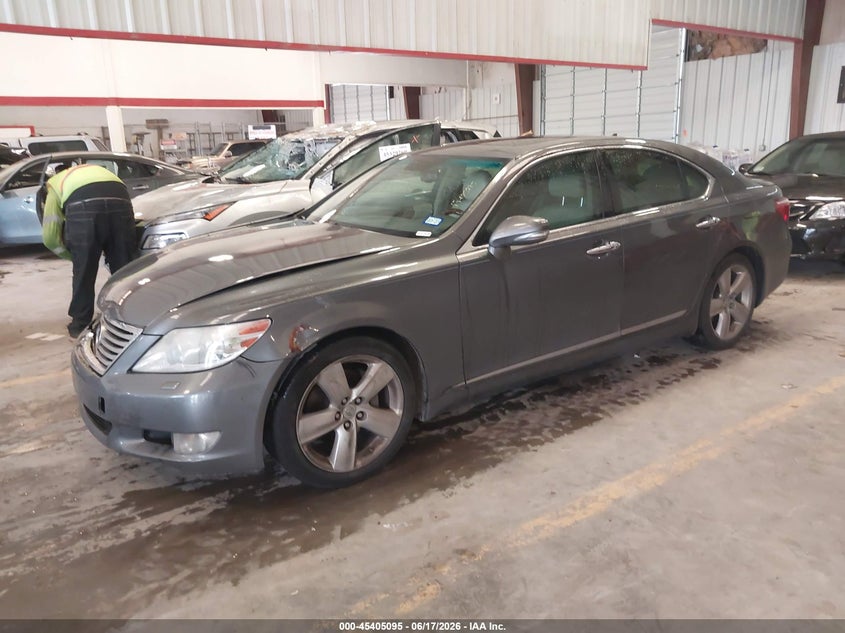 2012 Lexus Ls 460 VIN JTHBL5EF9C5112814 IAAI salvage auction — NORMAL WEAR, Original (Texas), sold $1,300 on 2026-07-15 (photo 2)
