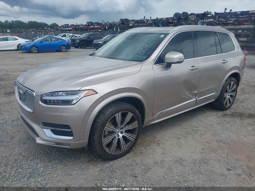 2024 Volvo Xc90 VIN YV4062PE1R1160629 IAAI salvage auction — SIDE, Salvage (Georgia), sold $16,100 on 2026-07-09 (photo 2)