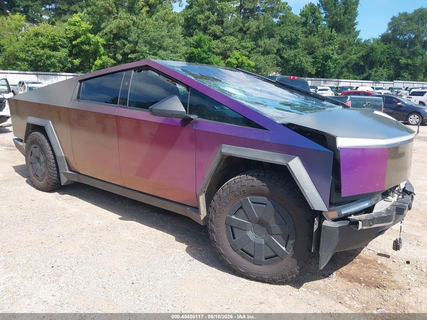 2024 Tesla Cybertruck VIN 7G2CEHED1RA029704 IAAI salvage auction — FRONT END, Salvage Title, sold $15,100 on 2026-07-30 (photo 1)
