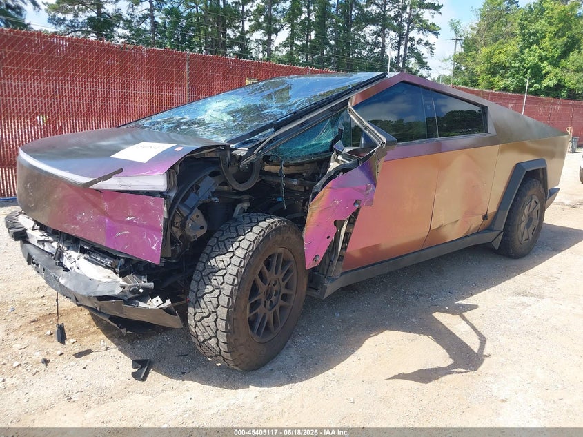 2024 Tesla Cybertruck VIN 7G2CEHED1RA029704 IAAI salvage auction — FRONT END, Salvage Title, sold $15,100 on 2026-07-30 (photo 2)