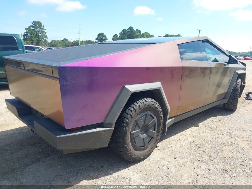 2024 Tesla Cybertruck VIN 7G2CEHED1RA029704 IAAI salvage auction — FRONT END, Salvage Title, sold $15,100 on 2026-07-30 (photo 4)