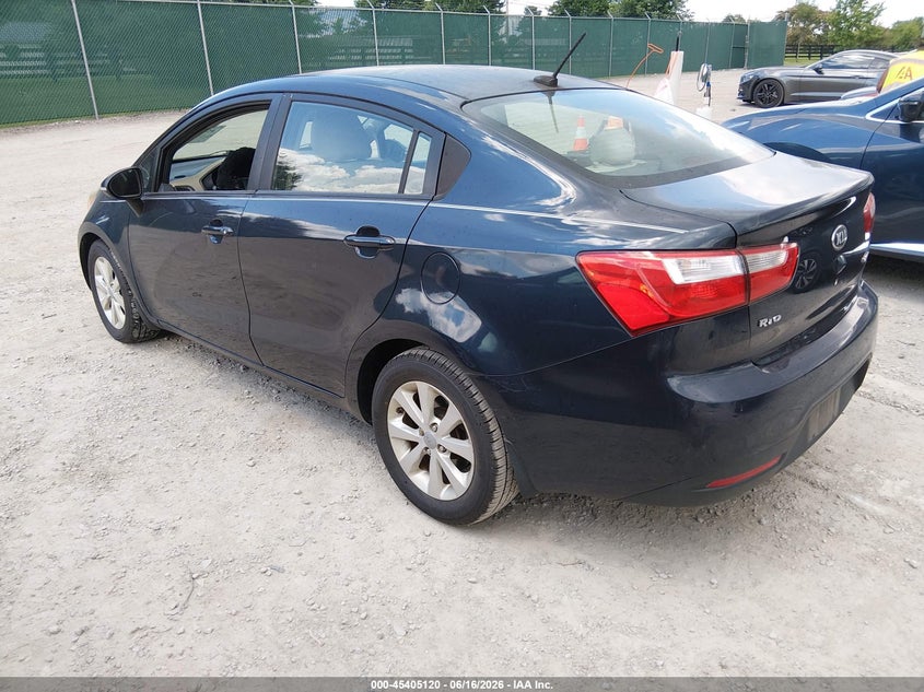 2013 Kia Rio VIN KNADN4A39D6165824 IAAI salvage auction — RIGHT FRONT, Salvage (Idaho), sold $600 on 2026-07-13 (photo 3)