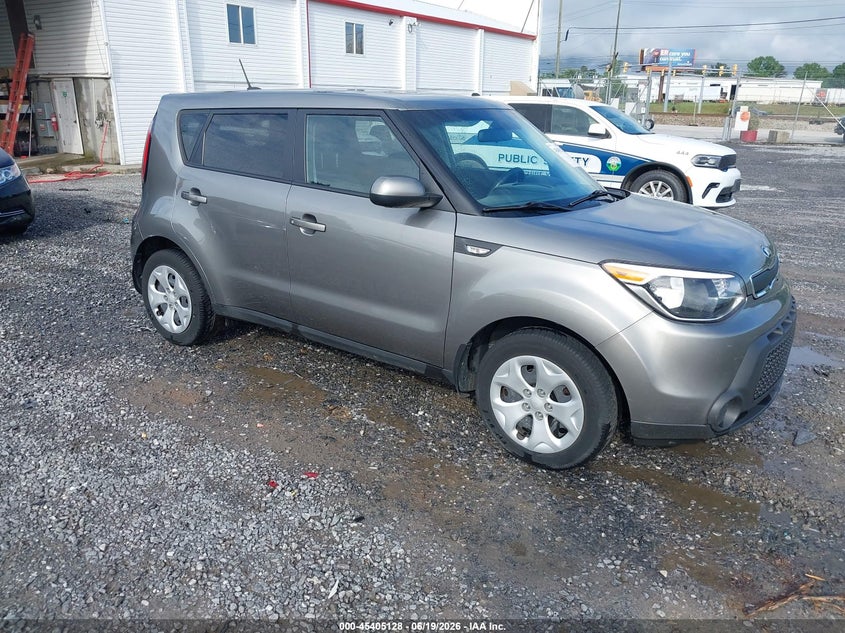 2014 Kia Soul VIN KNDJN2A27E7069476 IAAI salvage auction — ENGINE BURN, Salvage (North Carolina), sold $25 on 2026-07-24 (photo 1)