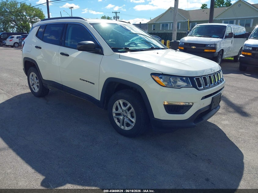 2019 Jeep Compass VIN 3C4NJDAB8KT619591 — IAAI salvage auction photo
