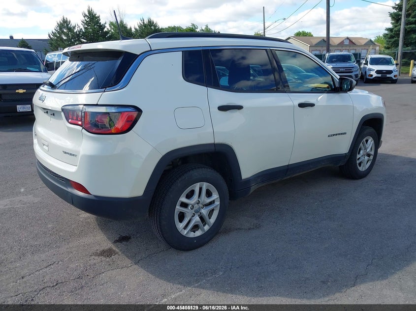 2019 Jeep Compass VIN 3C4NJDAB8KT619591 IAAI salvage auction — NORMAL WEAR, Sf97 (New York), sold $10,500 on 2026-07-31 (photo 4)