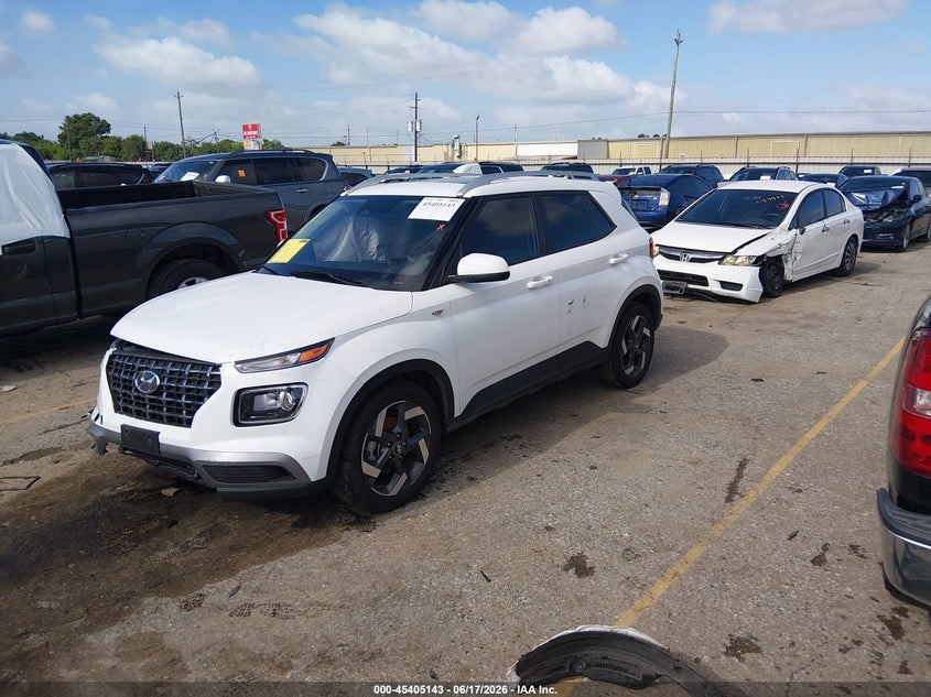 2025 Hyundai Venue VIN KMHRC8A39SU416447 IAAI salvage auction — FRONT END, Salvage Title, sold $4,750 on 2026-08-01 (photo 2)