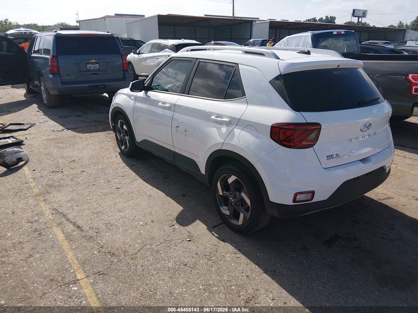 2025 Hyundai Venue VIN KMHRC8A39SU416447 IAAI salvage auction — FRONT END, Salvage Title, sold $4,750 on 2026-08-01 (photo 3)