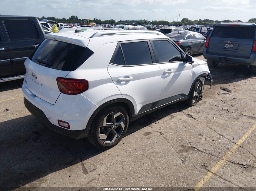 2025 Hyundai Venue VIN KMHRC8A39SU416447 IAAI salvage auction — FRONT END, Salvage Title, sold $4,750 on 2026-08-01 (photo 4)