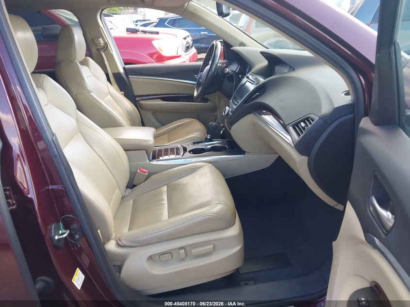 2014 Acura Mdx VIN 5FRYD3H8XEB013381 IAAI salvage auction — NORMAL WEAR, Clear (Florida), sold $3,200 on 2026-07-09 (photo 5)