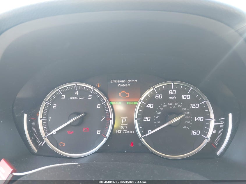 2014 Acura Mdx VIN 5FRYD3H8XEB013381 IAAI salvage auction — NORMAL WEAR, Clear (Florida), sold $3,200 on 2026-07-09 (photo 7)