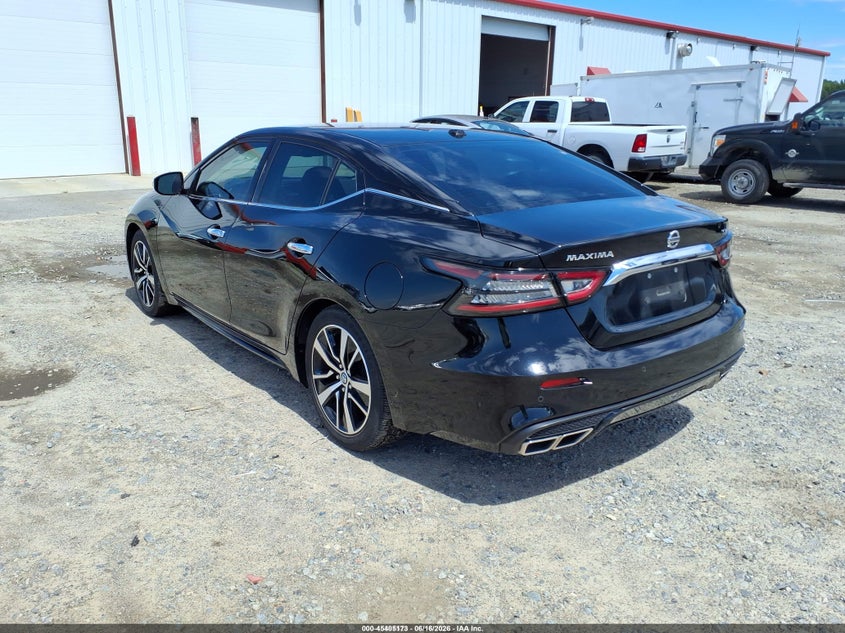 2021 Nissan Maxima VIN 1N4AA6CV7MC514126 IAAI salvage auction — NORMAL WEAR, Sf97 (North Carolina), sold $13,500 on 2026-08-10 (photo 3)
