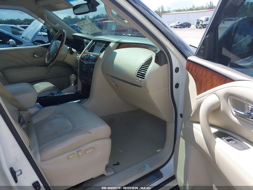 2015 Infiniti Qx80 VIN JN8AZ2NC0F9370687 IAAI salvage auction — REAR END, Rebuildable (Florida), sold $4,550 on 2026-07-29 (photo 5)