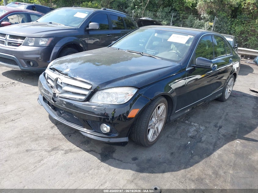 2010 Mercedes-benz C-klasse VIN WDDGF5GB2AR117549 IAAI salvage auction — FRONT END, Salvage (North Carolina), sold $350 on 2026-08-06 (photo 2)