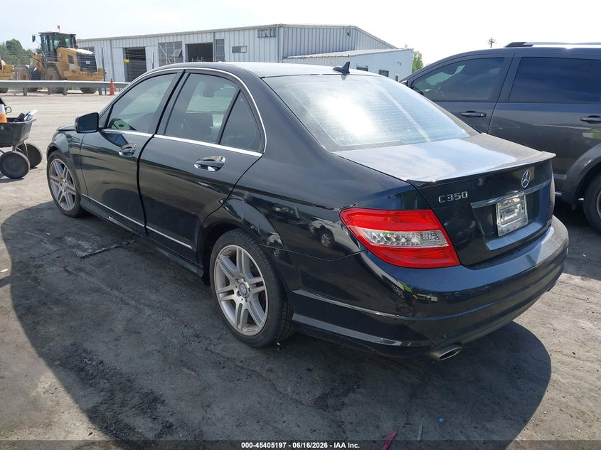 2010 Mercedes-benz C-klasse VIN WDDGF5GB2AR117549 IAAI salvage auction — FRONT END, Salvage (North Carolina), sold $350 on 2026-08-06 (photo 3)