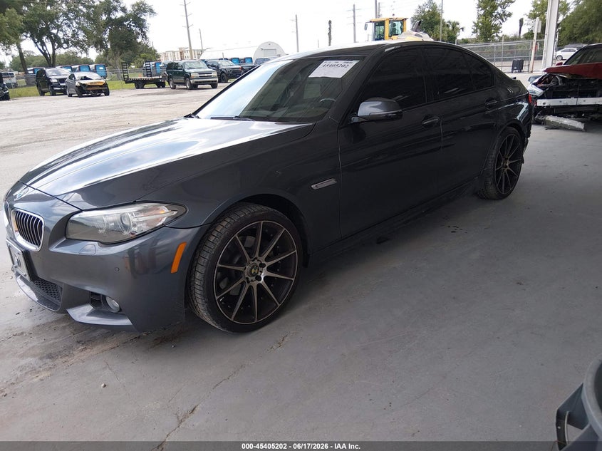 2015 BMW VIN WBA5A5C59FD522812 IAAI salvage auction — REAR END, Rebuildable (Florida), sold $2,100 on 2026-07-22 (photo 2)
