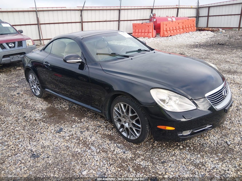 2006 Lexus Sc 430 VIN JTHFN48Y869006175 IAAI salvage auction — HAIL, Clear (Arkansas), sold $4,500 on 2026-07-23 (photo 1)