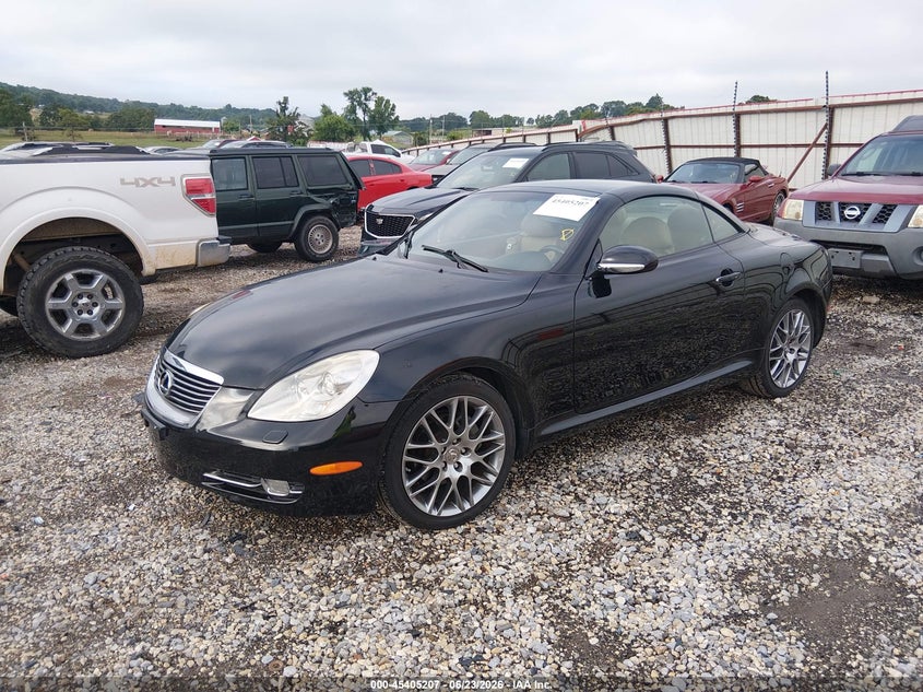 2006 Lexus Sc 430 VIN JTHFN48Y869006175 IAAI salvage auction — HAIL, Clear (Arkansas), sold $4,500 on 2026-07-23 (photo 2)