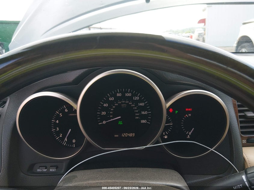 2006 Lexus Sc 430 VIN JTHFN48Y869006175 IAAI salvage auction — HAIL, Clear (Arkansas), sold $4,500 on 2026-07-23 (photo 7)