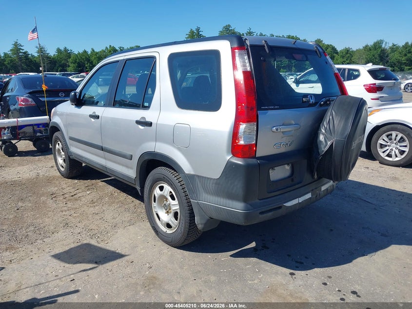 2006 Honda Cr-v VIN SHSRD78556U416309 IAAI salvage auction — REAR END, Clear (Massachusetts), sold $1,650 on 2026-07-17 (photo 3)
