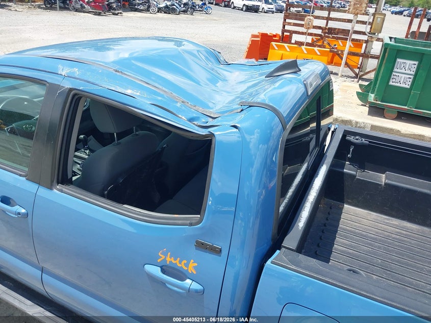 2019 Toyota Tacoma VIN 5TFCZ5AN7KX179495 IAAI salvage auction — ROOF, Salvage (Pennsylvania), sold $11,200 on 2026-07-08 (photo 6)