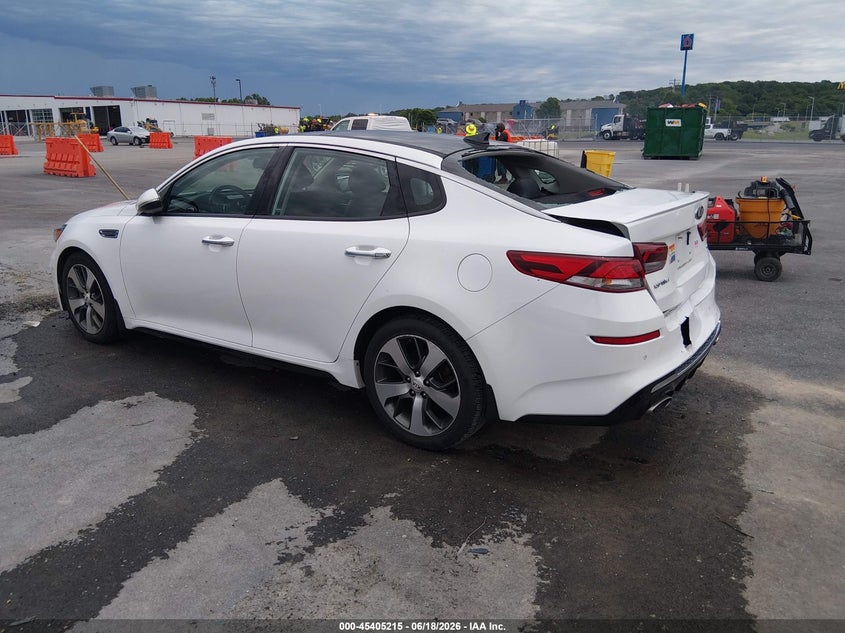 2019 Kia Optima VIN 5XXGT4L38KG379009 IAAI salvage auction — REAR END, Salvage (Missouri), sold $3,000 on 2026-07-29 (photo 3)
